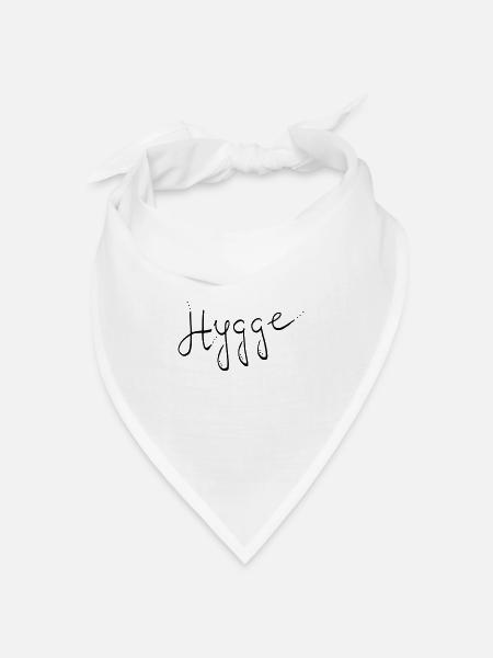 Hygge - Bandana Dreieckstuch - Weiß
