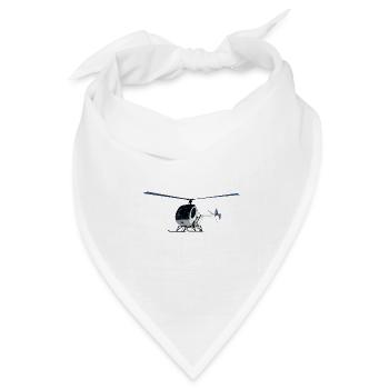 Schweizer 300 - Bandana Dreieckstuch - Weiß - Vorne