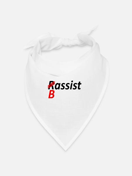 Bassist-Rechtschreibfehler Version 1-Satire - Bandana Dreieckstuch - Weiß