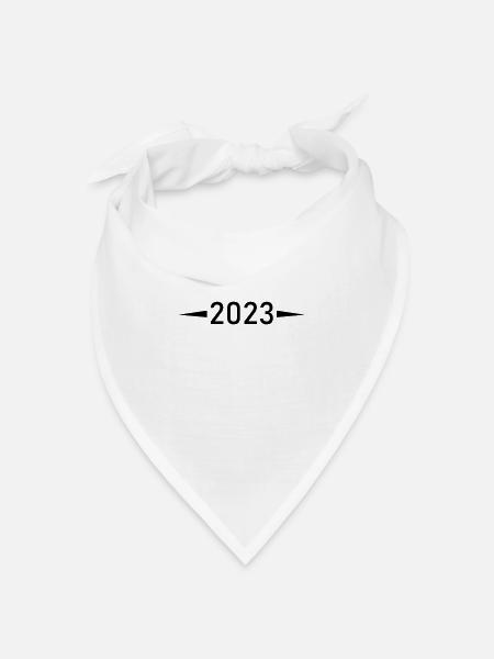 2023 - Bandana Dreieckstuch - Weiß