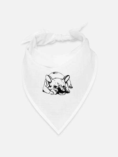 Mauritius - Bandana Dreieckstuch - Weiß