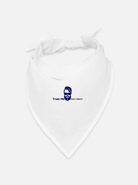 Hipster - Bandana Dreieckstuch - Weiß