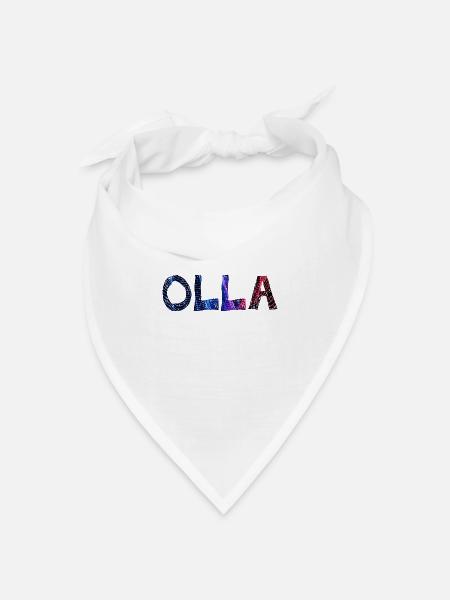 OLLA - Bandana Dreieckstuch - Weiß