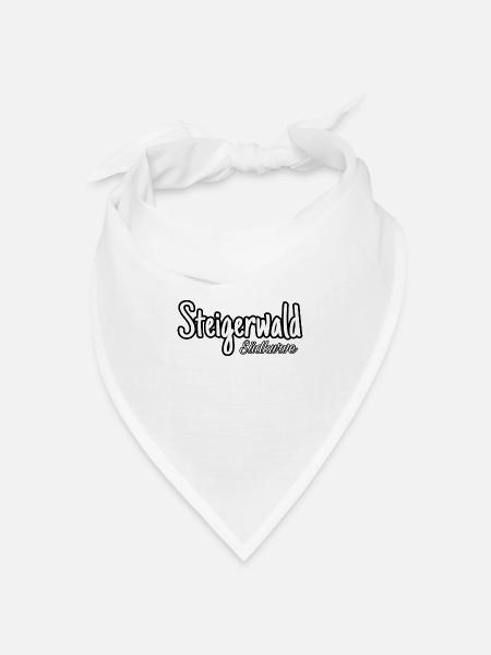 Steigerwald Südkurve - Bandana Dreieckstuch - Weiß
