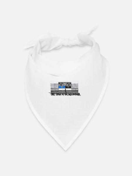 Giesing // Illustration - Bandana Dreieckstuch - Weiß