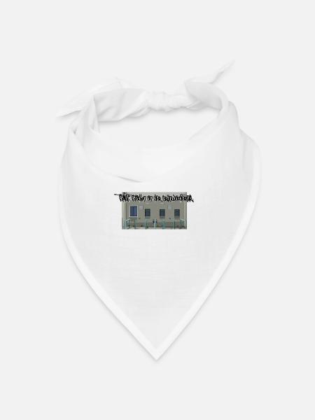 Giesing // Illustration - Bandana Dreieckstuch - Weiß