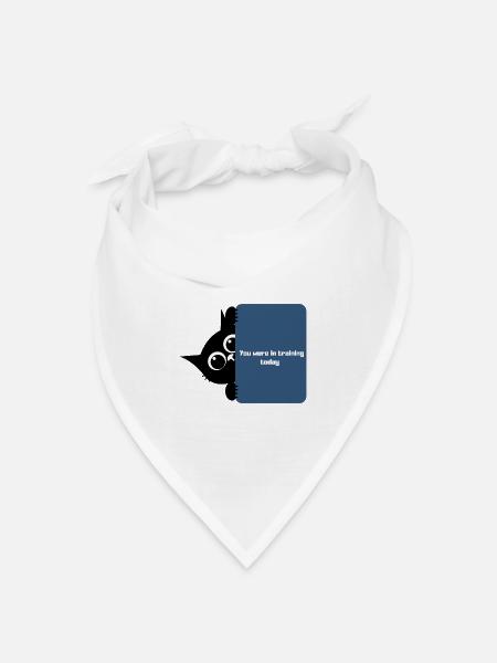 Trainingstag Peek T-Shirt - Bandana Dreieckstuch - Weiß