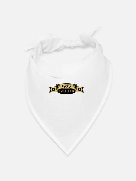 1973 - Bandana Dreieckstuch - Weiß