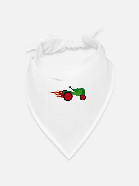 Trecker - Bandana Dreieckstuch - Weiß