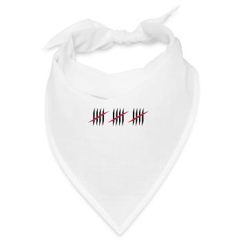 15 - Bandana Dreieckstuch - Weiß - Vorne