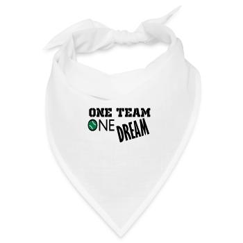 ein Traum - Bandana Dreieckstuch - Weiß - Vorne