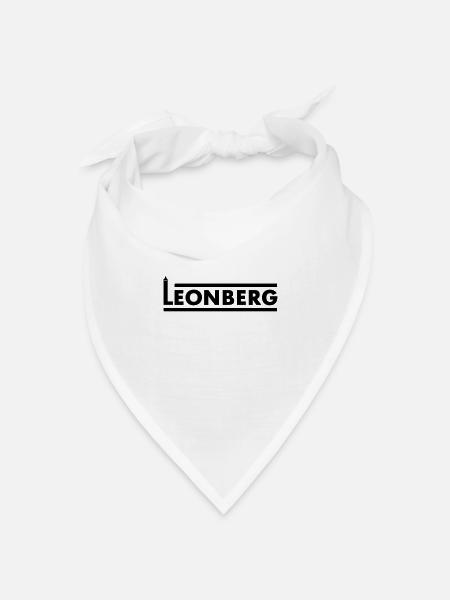 Leonberg - Bandana Dreieckstuch - Weiß