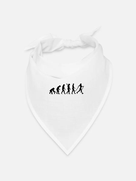 Evolution Nordic Walking - Bandana Dreieckstuch - Weiß