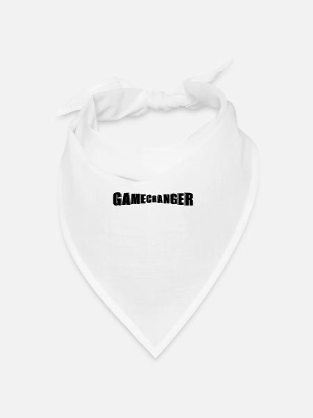 GAMECHANGER - Bandana Dreieckstuch - Weiß