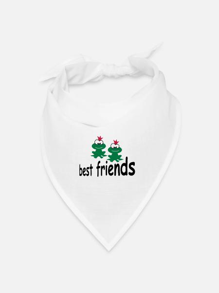 lustig - Bandana Dreieckstuch - Weiß