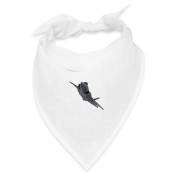 F-35 - Bandana Dreieckstuch - Weiß - Vorne