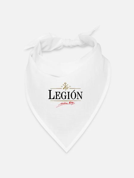 Legion - Bandana Dreieckstuch - Weiß