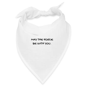 Cinema / Film / Zitat / TV-Serie - Bandana Dreieckstuch - Weiß - Vorne