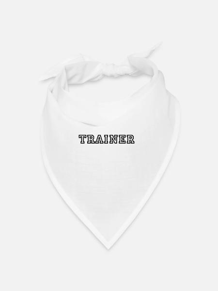 Trainer - Bandana Dreieckstuch - Weiß