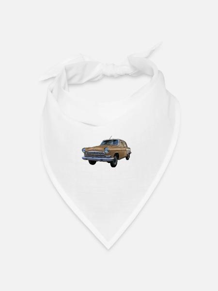 Wolga - Bandana Dreieckstuch - Weiß