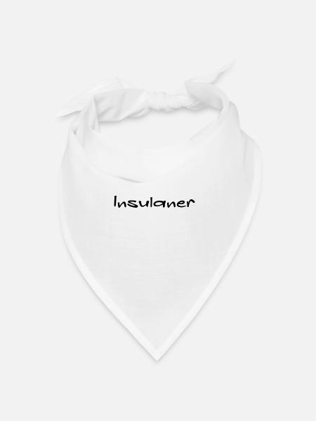 insulaner - Bandana Dreieckstuch - Weiß