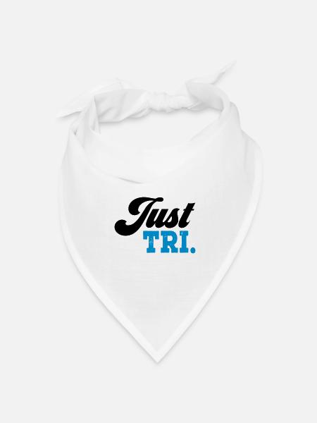 Triathlon - Bandana Dreieckstuch - Weiß