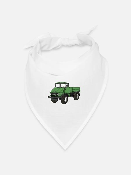 IMOGDIA - Bandana Dreieckstuch - Weiß
