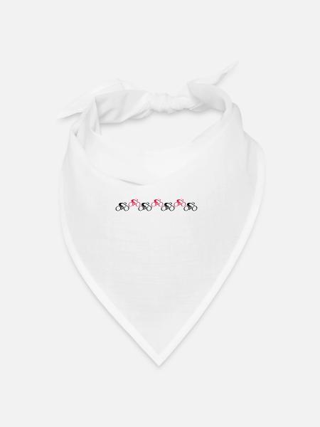 Bicycle Race - Bandana Dreieckstuch - Weiß
