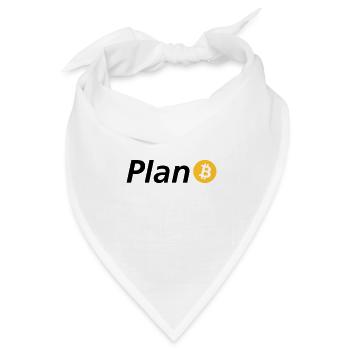 Plan B - Bandana Dreieckstuch - Weiß - Vorne