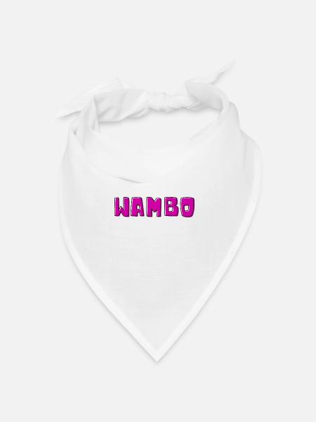 Wambo - Bandana Dreieckstuch - Weiß
