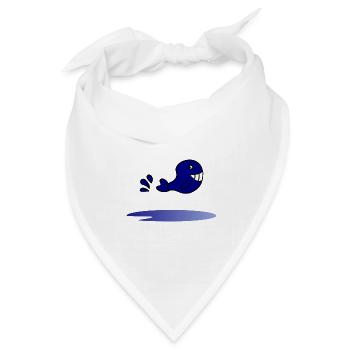 FEIERTAG. FROHE FEIERTAGE. GELIEBTE. MEISTER. LEHRER - Bandana Dreieckstuch - Weiß - Vorne