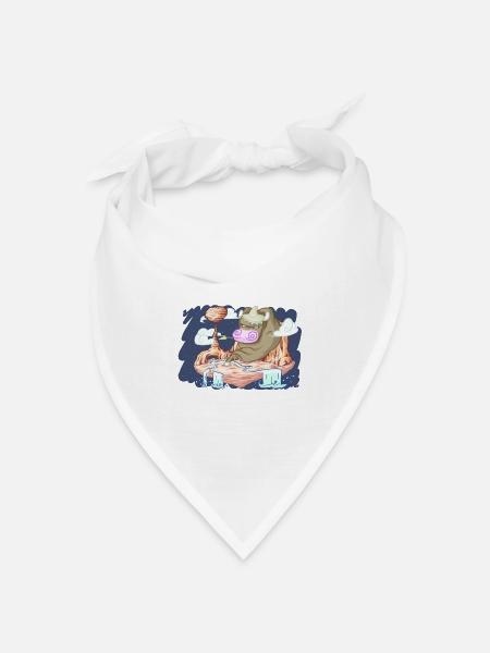 Mexiko - Bandana Dreieckstuch - Weiß