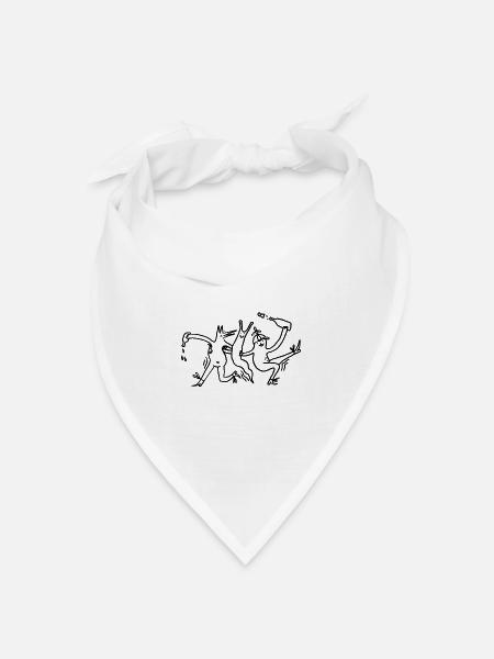 Freitag - Bandana Dreieckstuch - Weiß