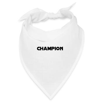 Champion - Bandana Dreieckstuch - Weiß - Vorne