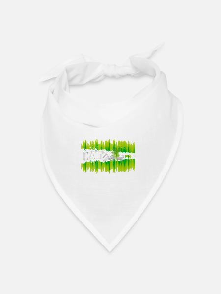 Nature Vibes – Forest Wildlife Design  - Bandana Dreieckstuch - Weiß