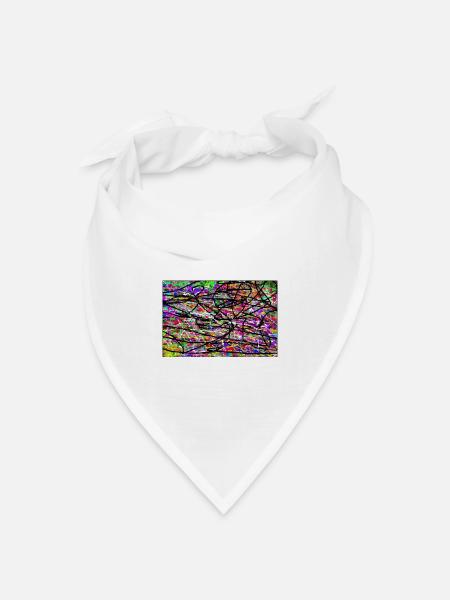 spljkathps - Bandana Dreieckstuch - Weiß