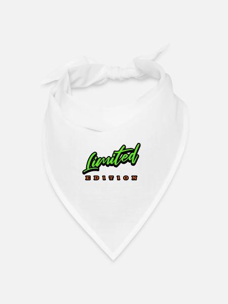 Limited Edition - Bandana Dreieckstuch - Weiß