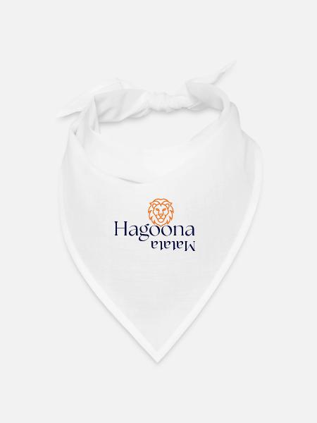 GIUDAN Jugendwort 25 Collection: Hagoona Matata  - Bandana Dreieckstuch - Weiß