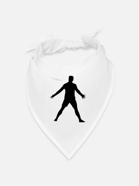 Cristiano Pose - Bandana Dreieckstuch - Weiß