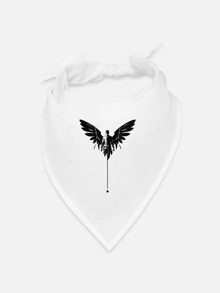 ENGEL MALE - Bandana Dreieckstuch - Weiß