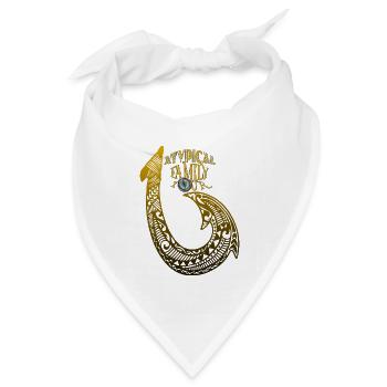 A.F.T. Haken - Bandana Dreieckstuch - Weiß - Vorne