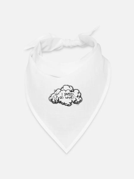 I FARDET - Bandana Dreieckstuch - Weiß