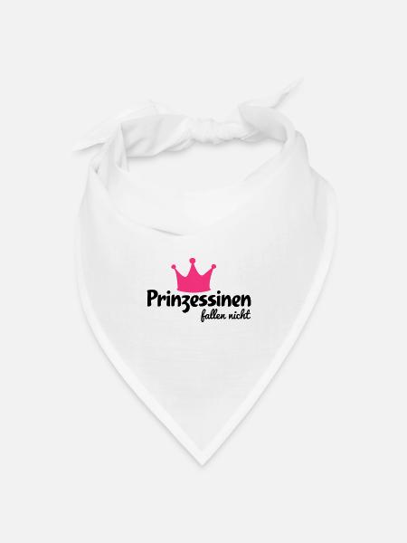 lustig - Bandana Dreieckstuch - Weiß