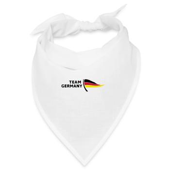 Team Germany - Bandana Dreieckstuch - Weiß - Vorne