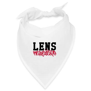 Stellt Objektiv! - Bandana Dreieckstuch - Weiß - Vorne