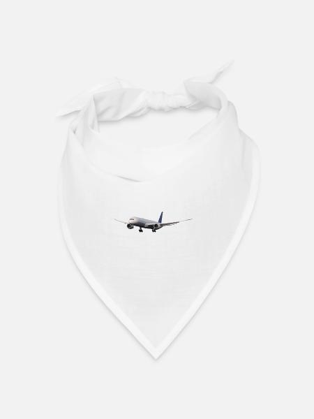 B-787 - Bandana Dreieckstuch - Weiß