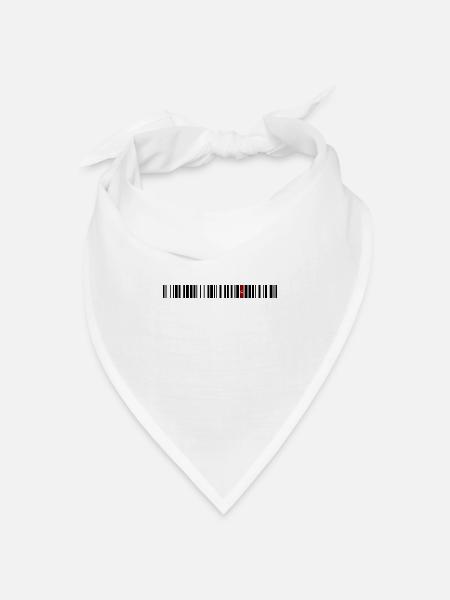Mugla - Bandana Dreieckstuch - Weiß