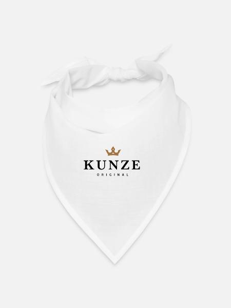 Kunze - Bandana Dreieckstuch - Weiß