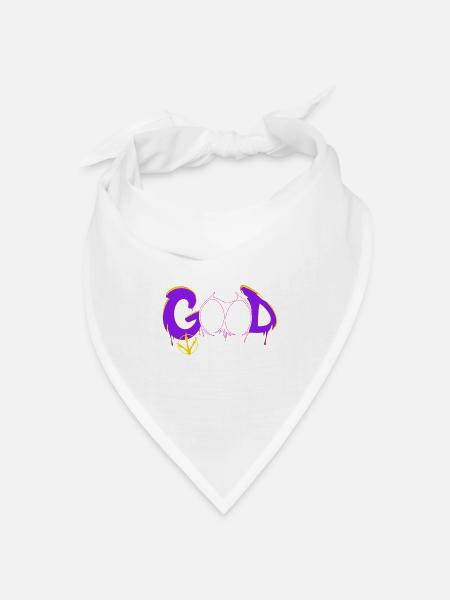 good - Bandana Dreieckstuch - Weiß