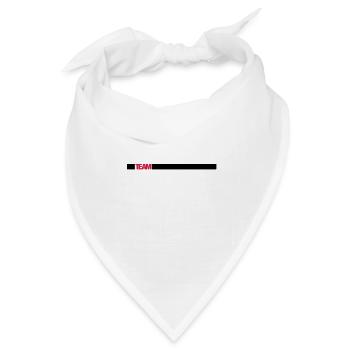 Team - Bandana Dreieckstuch - Weiß - Vorne
